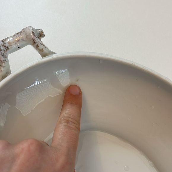 El Bogen Made in Austria Floral Footed Dish with Handles - Picture 8 of 10